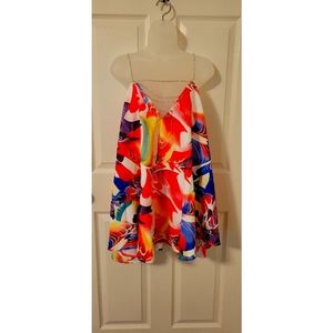 Rhinestone Strap Cami Dress